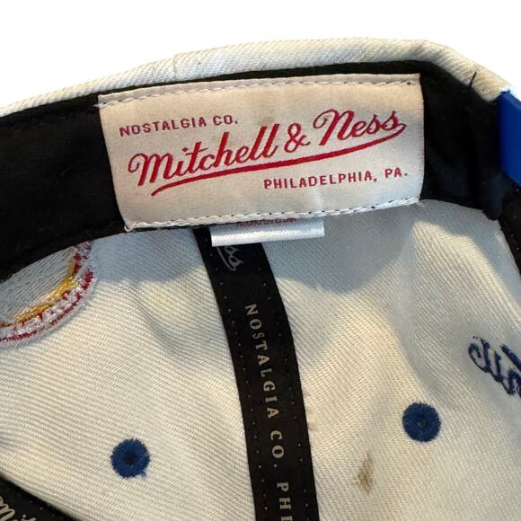 Vintage 90s Mitchell & Ness NBA Finals Snapback Hat Rockets Magic OSFA 1995 - Picture 8 of 8